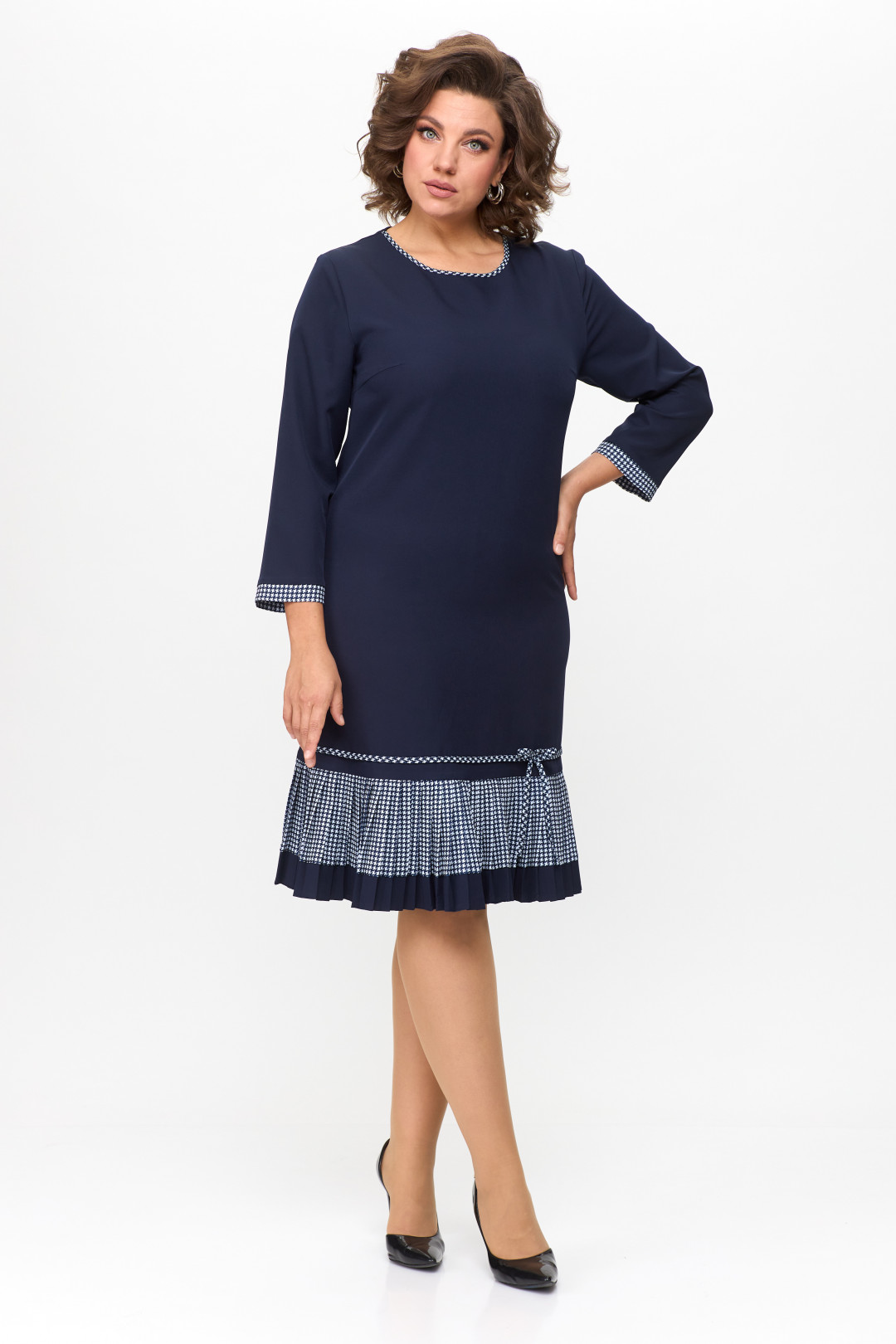 Платье Мода-Версаль 2233 т.синий